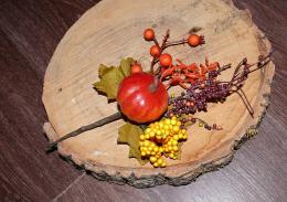Podzimní větvička-dýně - zvětšit obrázek