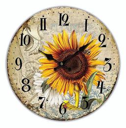 Nástěnné hodiny-slunečnice - zvětšit obrázek