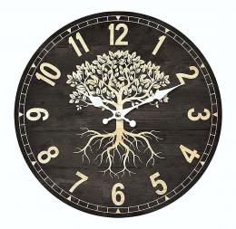 Nástěnné hodiny-strom IV - zvětšit obrázek