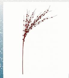 Vánoční větvička se třpytkami  - zvětšit obrázek